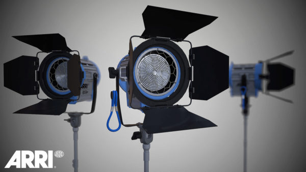 ARRI 650 Plus Fresnel spotlight
